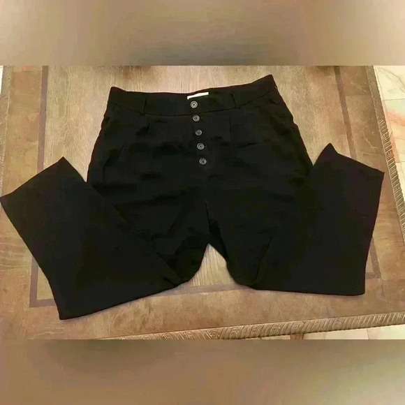 Anthropologie Sasha Button Fly Pockets High Rise - Picture 3 of 7